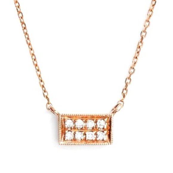 Dana Rebecca Designs Jewelry - Dana Rebecca Katie Z Pendant | Rose Gold